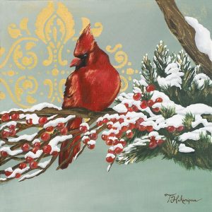 Winter Red Bird I