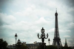 Lampposts and The Eiffel Tower