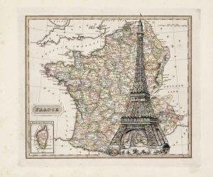 Eiffel Tower Map