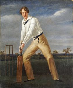 A Cricketer at The Crease