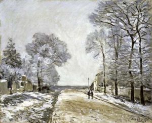 The Road, Effect of Snow (La Route, Effet de Neige)