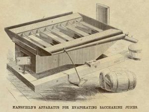 Mansfields Apparatus for Evaporating Saccharine Juices