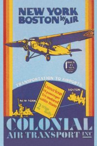 Colonial Air Transport – New York to Boston by Air