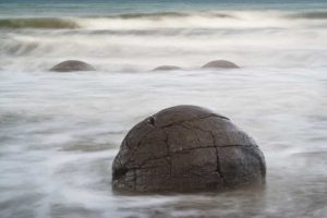 New Zealand, South Island, Moeraki boulders
