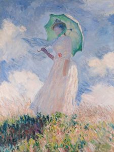 Woman with Parasol-Left
