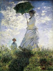Femme a l’ombrelle