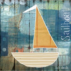 Sailboat Collage