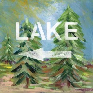 Lake Sign