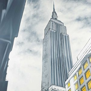 Outline of Empire State Building