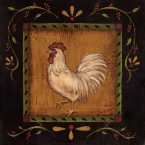Square Rooster Left