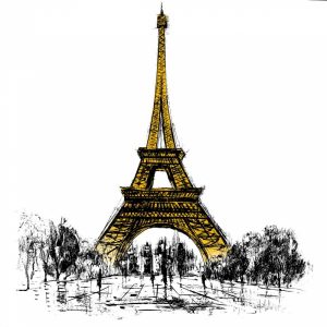 Outline of Eiffel Tour