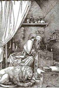 St Jerome In His Cell