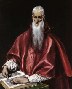 Saint Jerome As A Scholar