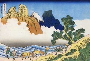 Mount Fuji Seen From The Banks Of Minobu River 1835