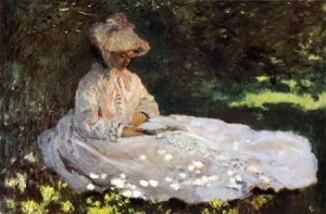 Camille Reading 1872