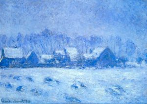Snow Effect At Giverny 1893