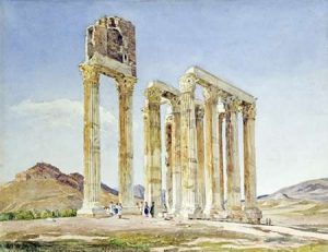 The Temple of Olympian Zeus, Athens
