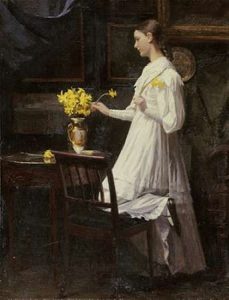 Arranging Daffodils