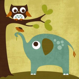 Owl and Elephant