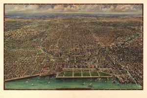 1916 Chicago Map