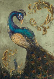 Peacock on Sage II