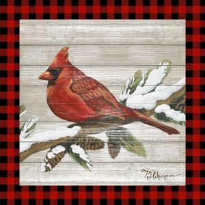 Winter Red Bird IV