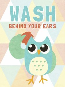 Wash behind your Ears