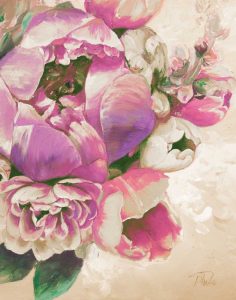 Beautiful Bouquet of Peonies in Pink I