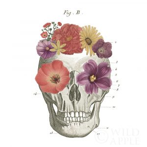 Floral Skull II