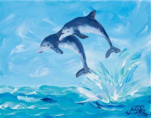 Soaring Dolphins I