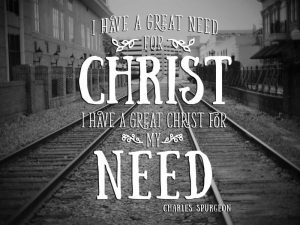 Need Christ