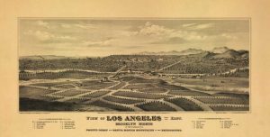 1877 Los Angeles Map