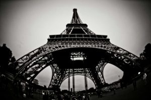 Eiffel Tower Fisheye