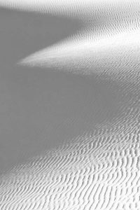 White Sand Dune and Shadow