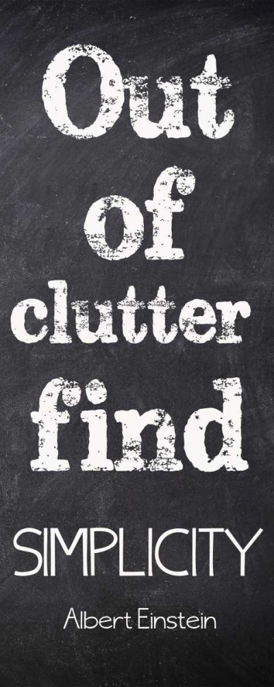 Out Of Clutter