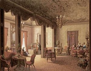 The Interior of The Salon of Tsarina Alexandra