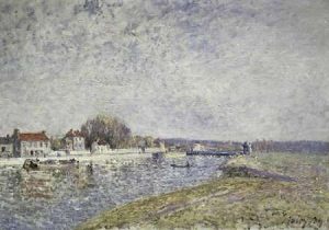Le Barage, Canal du Loins a Saint-Mammes