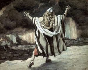 Abraham Sees Sodom In Flames