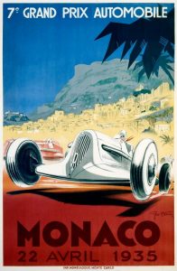 Monaco / 22 Avril 1935