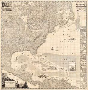 ComVintageite: British Empire in America, 1733