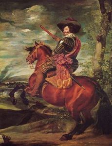 Equestrian Portrait Of The Count Duke Of Olivares