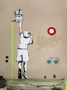 Boy – North 6th Avenue, NYC (graffiti attributed to Banksy)