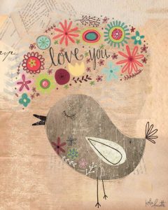Love You bird