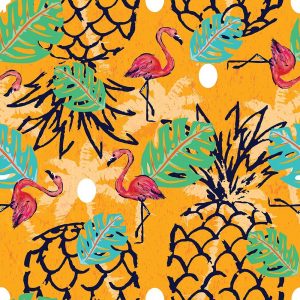 Tropical Pineapple Pattern