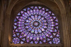 France, Paris Notre Dame Cathedral interior