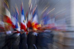 France, Paris Ceremony at the Arc de Triomphe