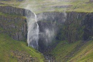 Iceland, Snaefellsnes Grundarfoss Falls