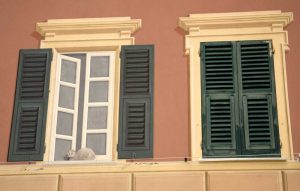 Italy, Camogli Trompe doeil style window