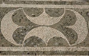 Italy, Campania, Pompeii Mosaic floor patterns