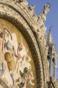 Italy, Venice Facade of St Marks Basilica